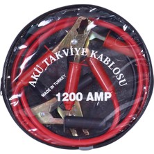 Akü Takviye Kablosu 1200 Amper 55MM Çantalı