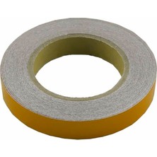 Reflektif Fosfor Şerit Bant Reflektör Sarı 2cm x 25 Metre