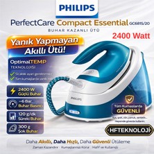 Philips Perfectcare Compact Essential  2400 W Buhar Kazanlı Ütü -Turkuaz
