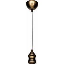 Conana Dekoratif Sarkıt E27 Duy 70CM Metal Pvc Kablo Eskitme D03