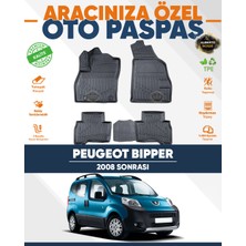 Alberto Rossi Alberto Rossı Peugeot  Bipper 2008+ 3D Havuzlu Paspas