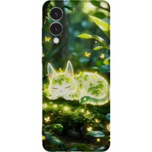 Karsu Design Samsung Galaxy S25 Edge Uyumlu Baskılı Şeffaf Telefon Kılıfı | Koleksiyon: Anime Animal Characters