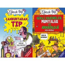 Eğlenceli Bilgi Yayınları Cankurtaran Tıp ve Gizli Hazineler Mumyalar ve Arkeoloji (Nick Arnold)