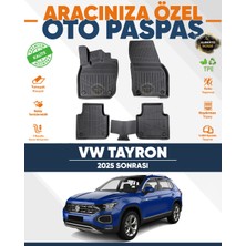 Alberto Rossi Alberto Rossı Volkswagen Tayron 2025+ 3D Havuzlu Paspas