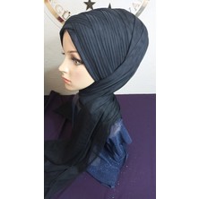 Simsiz Siyah Sarma Şal Model Duvak,hazır Duvak,düğün,hazır Şal,hazır Türban,abiye Şal,sünnet,nişan,söz