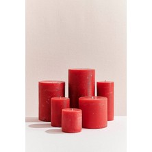 Paşabahçe Silindir Mum 10X10 cm - 1 Adet