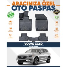 Alberto Rossi Alberto Rossı Volvo XC60 2017+ 3D Havuzlu Paspas