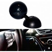 Bilardo Topu Tasarımlı Metal Start Stop Düğmesi Siyah