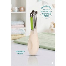 Vavbaby Yenidoğan Uyumlu Ergonomik Bebek Tırnak Makası - Güvenli ve Kolay Kesim