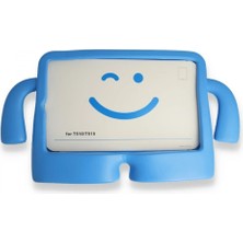 Pileli Store Pilelistore   iPad 2022 10.9 (10.nesil) Kılıf Karakter Tablet Silikon - Mavi