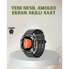Pileli Store Pilelistore  1.62 Inç Akıllı Saat Arama Özellikli Sağlık ve Spor Takibi