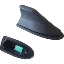 Balina Anten Japon Tip Köpekbalığı Yüzgeci Süs Oto Anten Mat Siyah