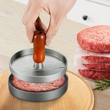 Jet's Home Hamburger Pressi Alüminyum Köfte Kalıbı Köfte Hazırlama Standı 12 cm