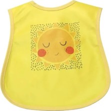Mini Damla Mama Önlüğü Baskılı Sarı