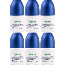 Agarta Roll-On Erkek 50 ml Fresh Sensatıon (24 Saat Etkili Ter Kokusu Önleyici) (6 Lı Set)
