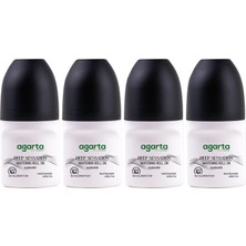 Agarta Roll-On Erkek 50 ml Patchoulı Deep Sensatıon (24 Saat Etkili Ter Kokusu Önleyici) (4 Lü Set)