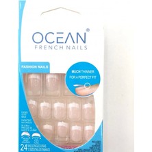 Ergün Store Pembe Takma Tırnak (Ince French) 191A ( Lisinya )