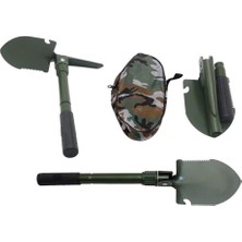 Ergün Store -Mini Multi-Fonksiyonel Askeri Katlanır Taşınabilir Kürek ( Lisinya )