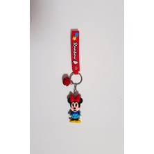 Ergün Store Anahtarlık Kırmızı Mickey Mause Kız