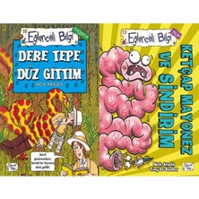 Eğlenceli Bilgi Yayınları Dere Tepe Düz Gittim ve Ketçap Mayonez ve Sindirim (Nick Arnold)