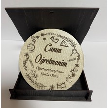 Ergün Store Öğretmenler Gününe Özel Ahşap Kutu