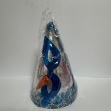 Ergün Store Yılbaşı Şapkası Seti Lüx Karton Metalik Renk