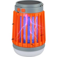 Ergün Store W851 Usbli Solar Sinek Öldürücü Özellikli 3ın1 Kamp Feneri ( Lisinya )