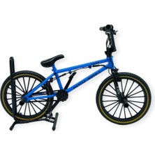 Ergün Store Model Araçlar -1:8 Metal Bmx Bisiklet - Die -Cast 17 cm - Mavi (Lisinya)