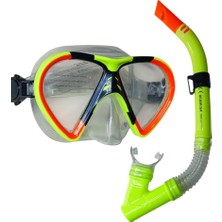 Ergün Store Yetişkin Maske ve Şnorkel Safari Dalış Seti - 2356A/121CSB (Lisinya)