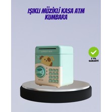 KSB Store Su Yeşili Işıklı Sesli Elektronik Şifreli Çocuk Kumbarası - Lisinya