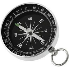 Ergün Store -Metal Anahtarlık Pusula  G-44-2 ( Lisinya )