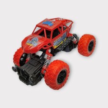 Ergün Store Çek Bırak Cross Buggy Araba 14 cm - Kırmızı (Lisinya)