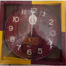 Ergün Store Duvar Saati 1905 Kırmızı