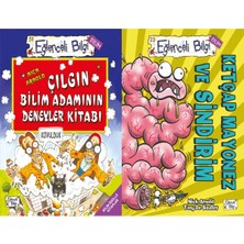 Eğlenceli Bilgi Yayınları Çılgın Bilim Adamının Deneyler Kitabı ve Ketçap Mayonez ve Sindirim (Nick Arnold)