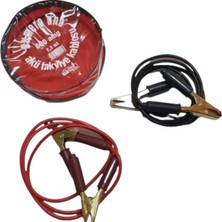 Gutsy Akü Takviye Kablosu 600 Amper Bakır 2.3 Metre Özel Üretim Kalın Kablo