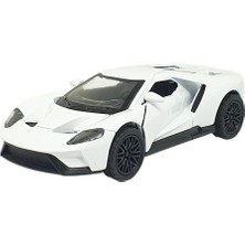 Ergün Store Çek Bırak Metal Arabalar 13 cm - SR2211- Beyaz (Lisinya)