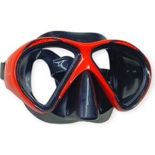 KSB Store Star Diving Dalış Maskesi Yetişkin - 51701-KIRMIZI (Lisinya)