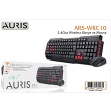 Ergün Store Kablosuz Klavye Mouse Set ARS-WKC10 2-4 Ghz Wireless