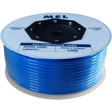 TDA 06 x 4 mm Poliüretan Hortum Pnömatik Hava Hortumu Blue (Mavi) Pu Hose 200 Metre