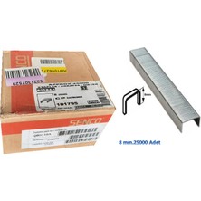 Gutsy Döşeme Zımba Teli 3-8 mm 25000 Adet Endüstriyel Paket France