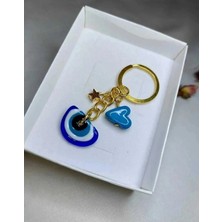 Nergis Collection Murano Nazar Anahtarlık Kişiye Özel Tasarım