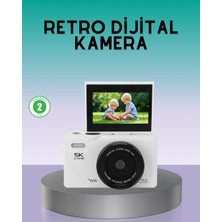 Ergün Store Wifi Bağlantılı 5k Ultra Hd Dijital Kamera 75MP Otofokus - Lisinya
