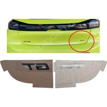 Gutsy Psa Grup Peugeot (Gt) Yazı Monogram Arka Bagaj Bazalt Grı