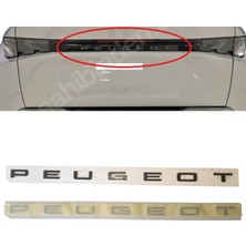 Gutsy Psa Grup Peugeot Arka Yazı Monogram Bazalt Grı 2008-3008-5008