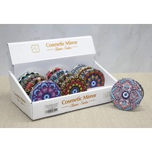 İlk El Grup Taşlı El Aynası Yuvarlak Ince ALK3758