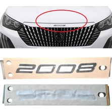 Gutsy Psa Grup Peugeot 2008 Yazı Monogram On Panjur Bazalt Grı
