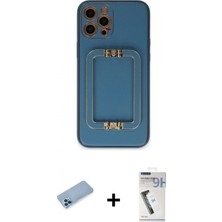 İlk El Grup Ieg™ iPhone 12 Pro Max Kılıf Kozmos Minimal Prime - Şeffaf Uv Polymer Nano Ekran Koruyucu + Mavi Shine Kamera Lens Koruma Cam