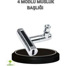 Ergün Store 4 Fonksiyonlu Musluk Başlığı 360 Derece Dönebilen ve Su Tasarruflu - Lisinya