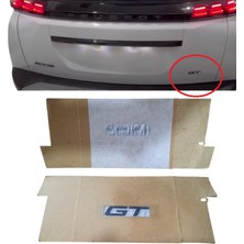 Gutsy Psa Grup Peugeot Gt Yazı Monogram Bazalt Grı 2008-208-3008