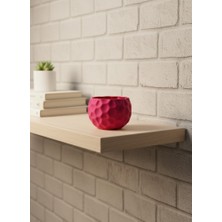 Ergün Store Küçük Boy Mor Saksı 5 cm Şık ve Minimal Dekoratif Tasarım - Lisinya